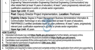 Khyber Pakhtunkhwa Information Technology Board jobs